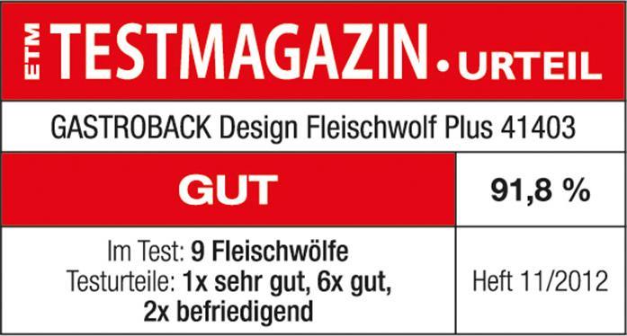Actual product image Gastroback Design Plus