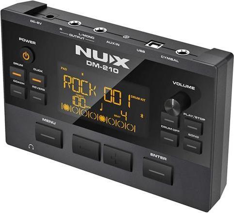 Actual product image NUX DM-210 E-Dum Drum Set with Accessories Kit (E-drum)