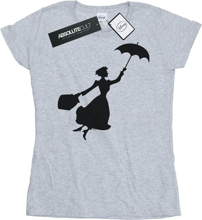 Immagine prodotto Disney Mary Poppins Flying Silhouette Maglietta Donna (S)