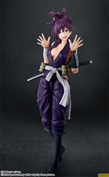 Actual product image Bandai Hell's Paradise: Jigokuraku figurine S.H. Figuarts Yuzuriha 15 cm