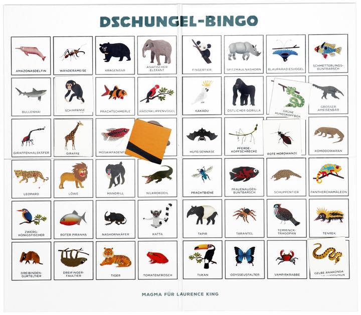 Actual product image Jungle Bingo (German)