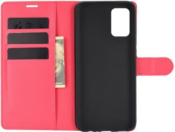 Actual product image MU Classic Litchi Leather Bookcover Series (Samsung Galaxy A02s)