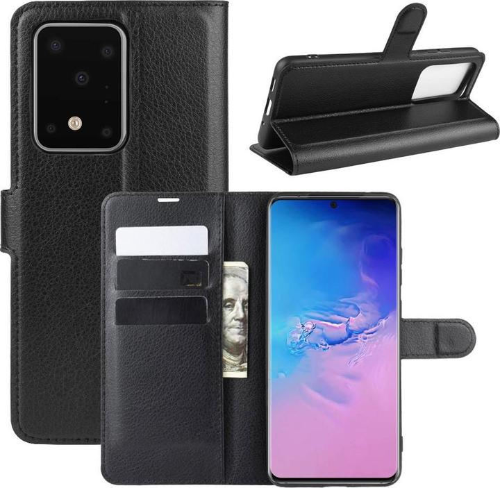 Cover-Discount Galaxy S20 Ultra - Housse en cuir noir (Samsung Galaxy S20 Ultra)