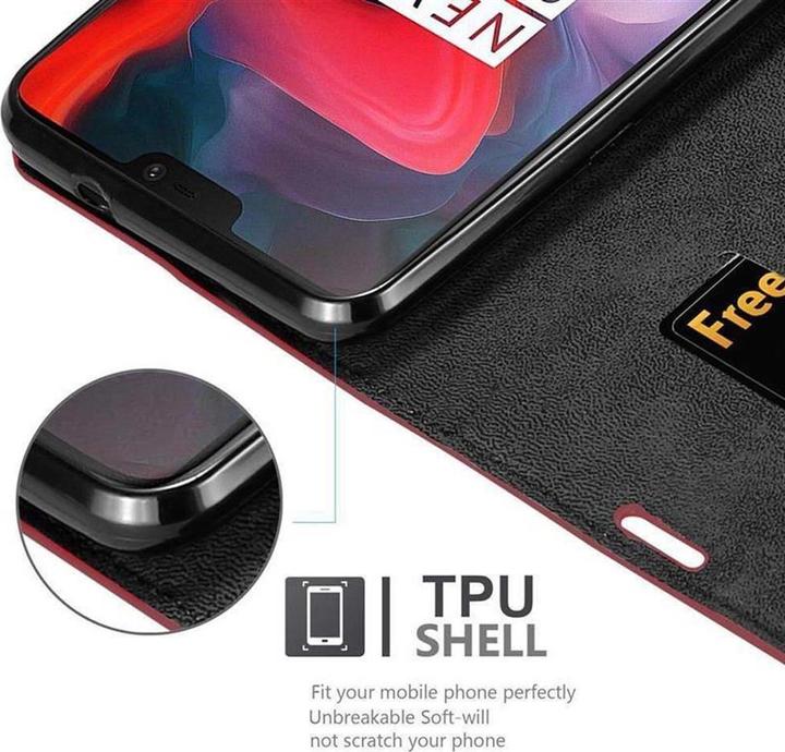 Produktbild Cadorabo Book Invisible Magnet Cover (OnePlus 6)