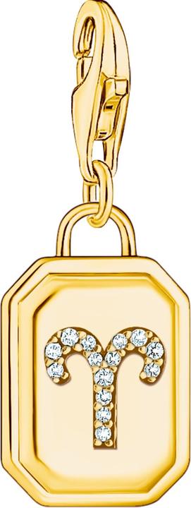 Thomas Sabo Charm Sterling Silver (750 Gelbgold Vergoldung, 925 Sterlingsilber)