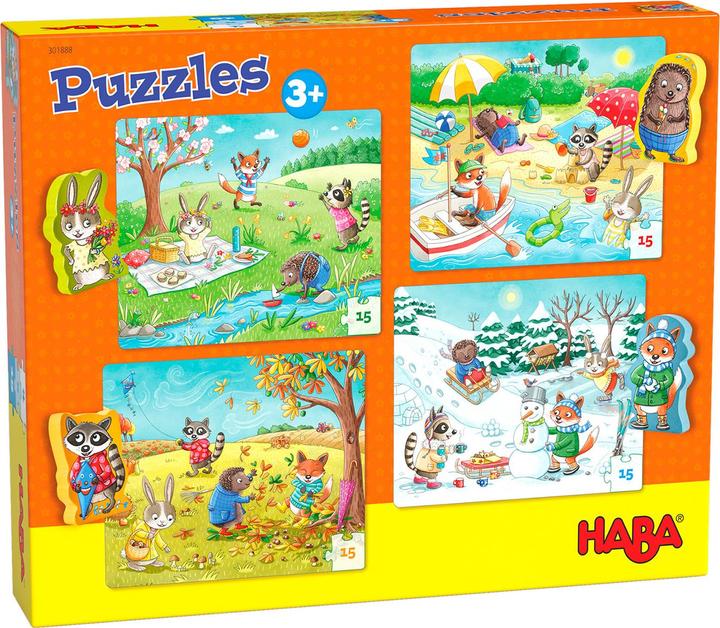 Actual product image Haba Seasons (15 pieces)