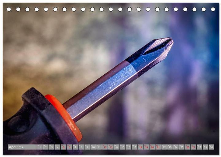 Produktbild Lebensfreude Werkzeuge (Tischkalender 2025 DIN A5 quer), Monatskalender (A5, Deutsch)