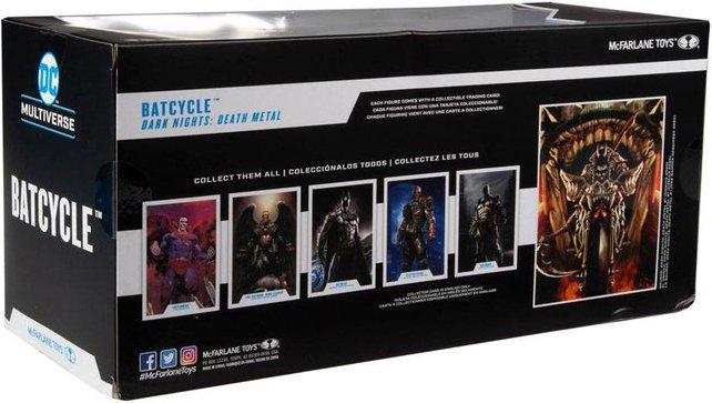 Actual product image McFarlane Batcycle