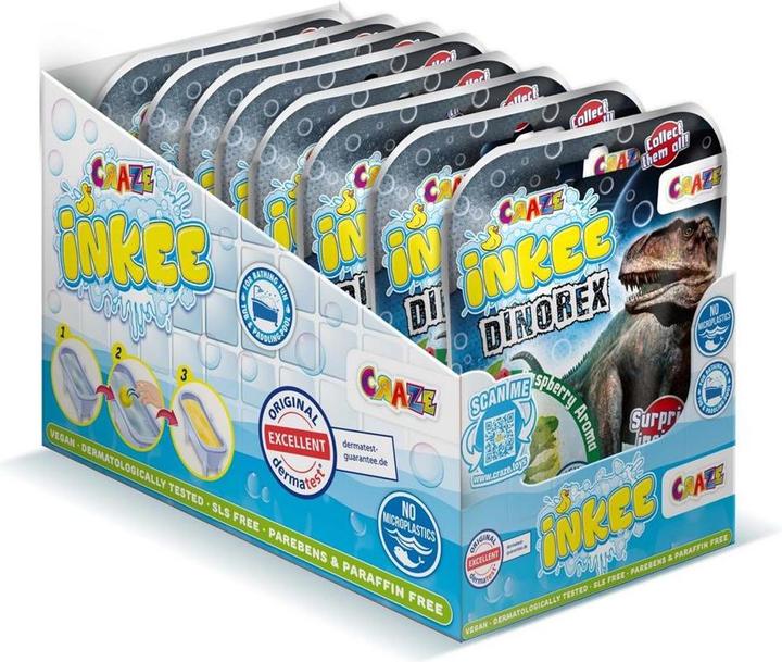 Produktbild Craze Inkee Surprise Dino (Badekugeln)