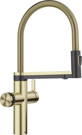 Actual product image Blanco CHOICE Icona | Stainless steel satin gold | High pressure | Multifunctional all-in-one water system
