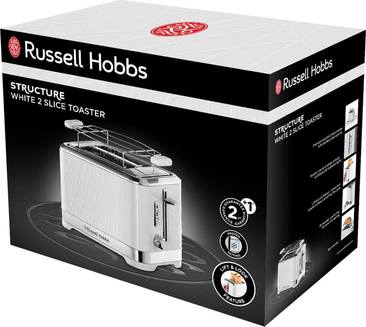Produktbild Russell Hobbs 28090-56 Structure Toaster weiss