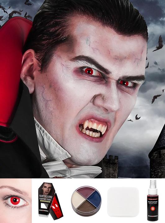 Produktbild Maskworld Halloween Vampir Make-up Set