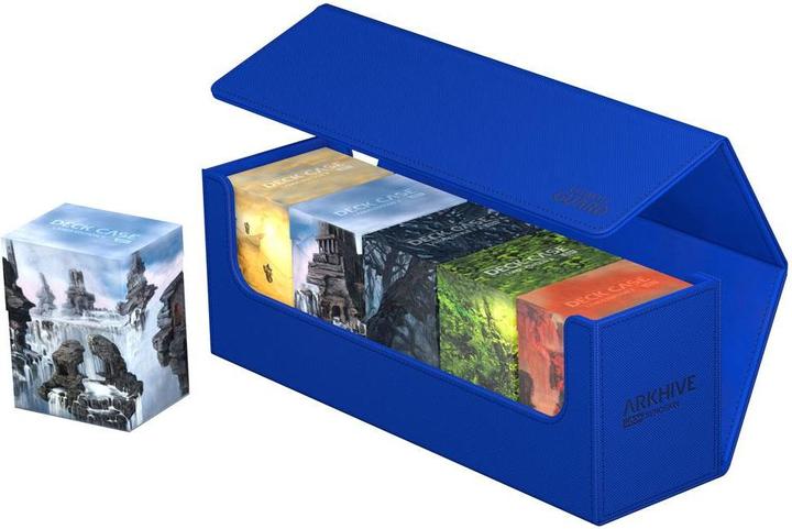 Produktbild Ultimate Guard Kartenbox XenoSkin Arkhive Monocolor 400+ Blau