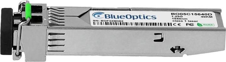 Actual product image BlueOptics Compatible Atrica AT10027-ID-R BO05C15640D SFP Transceiver, LC-Duplex, 1000BASE-EX, Singlemode Fib