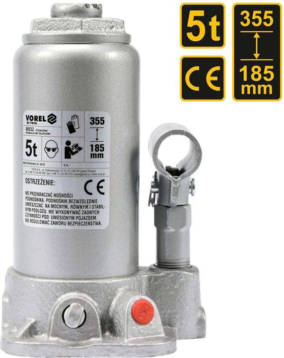 Image du produit Toya Bottle Jack Hydraulique 5t