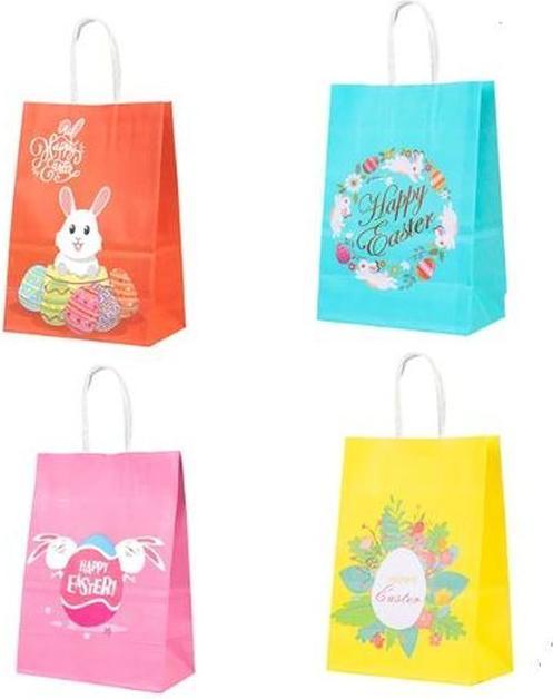 Produktbild MU Style Geschenktaschen für Ostern (4er-Set) (Geschenktüte, 4 x)