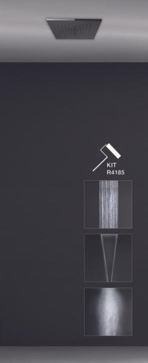Produktbild Gessi Minimali, Dusch-Einbau-System 350x350 Strahlarten Regen, Schwall, Nebel, 57807238