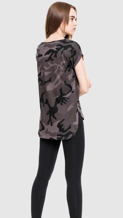 Image du produit Urban Classics Ladies Camo Back Shaped Tee (XL)