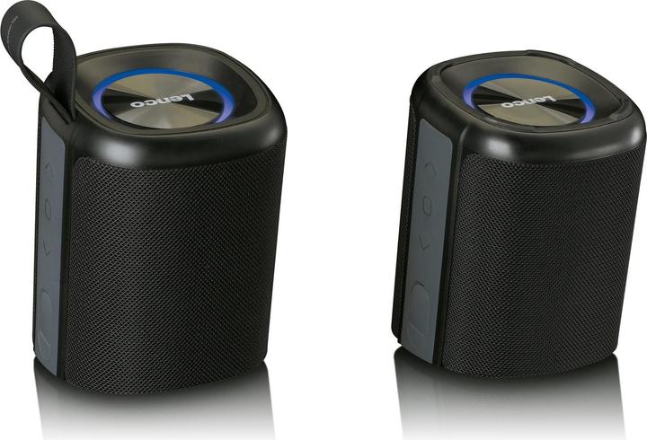 Actual product image Lenco BTP-400BK Bluetooth Speaker (8 h, Battery operated)