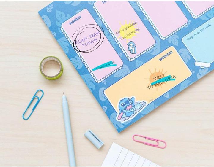 Immagine prodotto Disney Stitch - agenda settimanale 54 pagine A4 (A4, Tedesco)