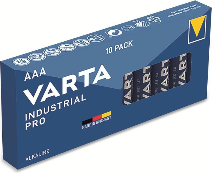 Image du produit Varta alcali industriel (10 pcs, AAA, 1250 mAh)