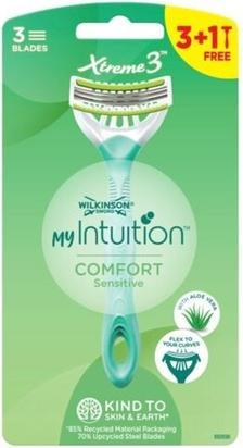 Produktbild Wilkinson My Intuition Xtreme3 Comfort Sensitive Disposable Women'S Shavers 4Pcs