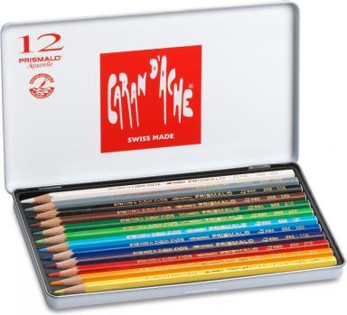 Immagine prodotto Caran d'Ache Prismalo Aquarelle Metallschachtel (Multicolore, 12 x)