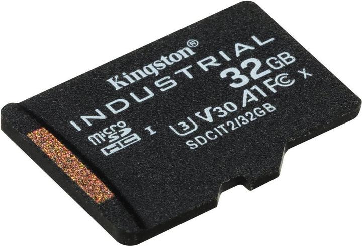 Produktbild Kingston microSDHC Industrial pSLC (32 GB, microSDHC, U3, UHS-I)