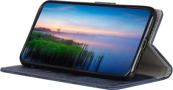 Immagine prodotto Cover-Discount Xiaomi Mi Note 10 - Custodia Vintage Suede Optics Blu Scuro (Xiaomi Mi Note 10)