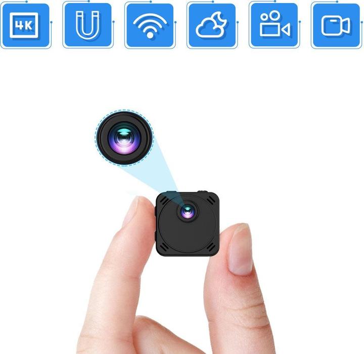 Image du produit Werkstein Mini caméra IP WiFi Ultra HD 4K