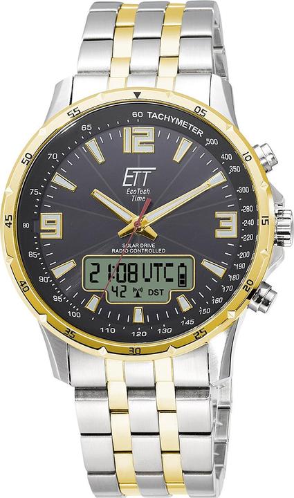 ETT EGS-11553-21M Solar Drive Funk Professional 43mm 10ATM (Chronograph, 43 mm)