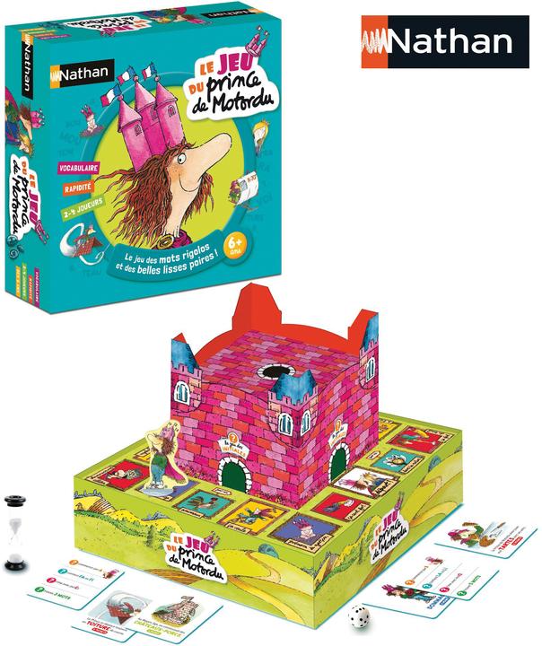 Produktbild Nathan le Jeu du Prince de Motordu Brettspiel Lernen (Französisch)