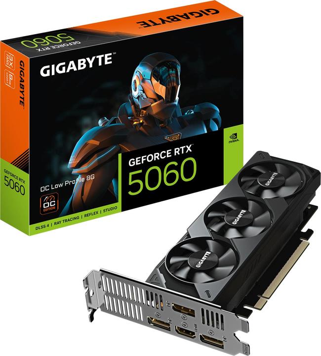 Produktbild Gigabyte GeForce RTX 5060 OC Low Profile (8 GB)