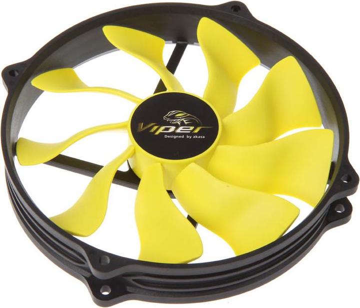 Actual product image Akasa Viper R PWM fan (140 mm, 1 x)