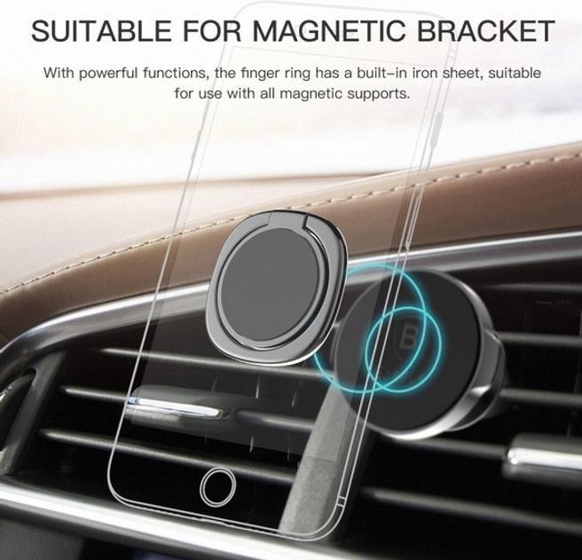 Image du produit Baseus Privity Ring Porte-sonnerie pour téléphone intelligent