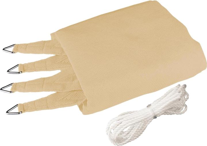 Image du produit Windhager SunSail Capri Triangle 5m, champagne 225g/m2 (5 x 5 m)