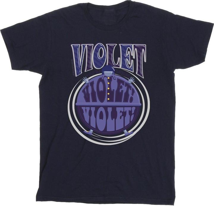 Willy Wonka & the Chocolate Factory Violet Turning Violet TShirt Mädchen