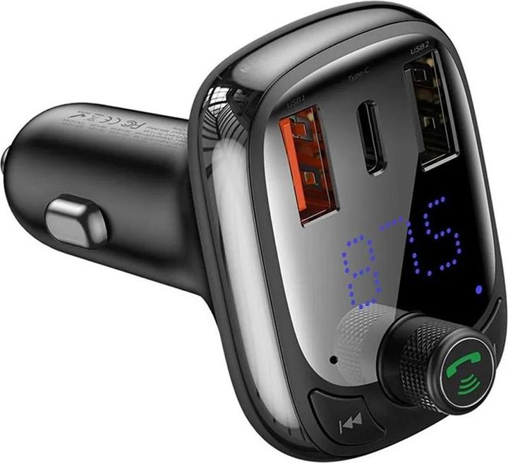 Produktbild Baseus T typed S-13 Bluetooth MP3 car chargerBlack