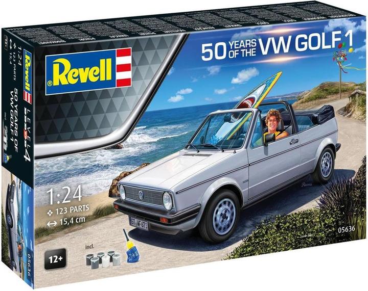 Actual product image Revell Gift Set 50 Years of VW Golf 1