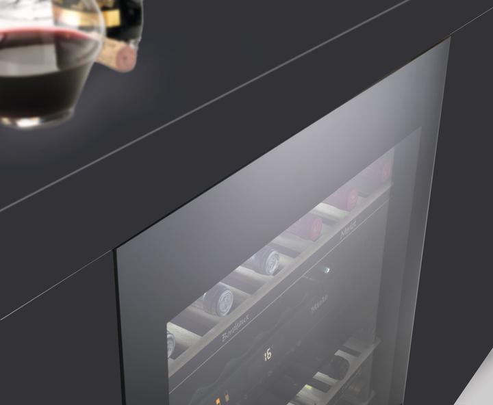 Image du produit Miele KWT 6322 UG-1 sw Armoire à vin UBG 82-87cm 34bouteilles intégrées