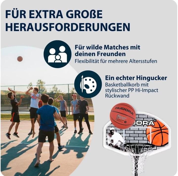 Produktbild Hudora Basketballständer PRO XXL