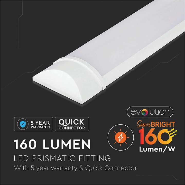 Immagine prodotto V-TAC VT8338 38 W LED griglia in plastica connettore 150 cm connettore rapido e cavo 155 lmW (5900 lm)