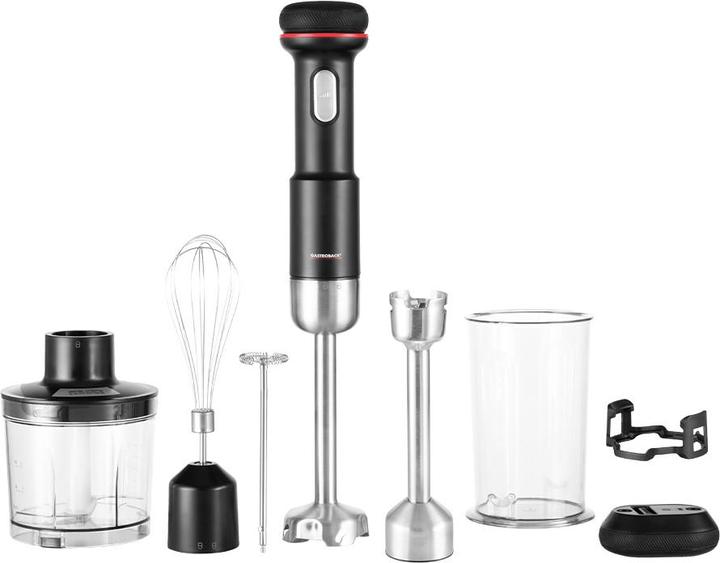 Gastroback 40982 Kabelloser Design Stabmixer Set 5-in-1