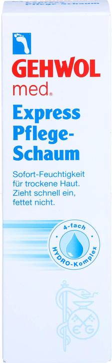 Produktbild Gehwol med Express Pflege-Schaum (Fusscrème & Fussgel, 125 ml)