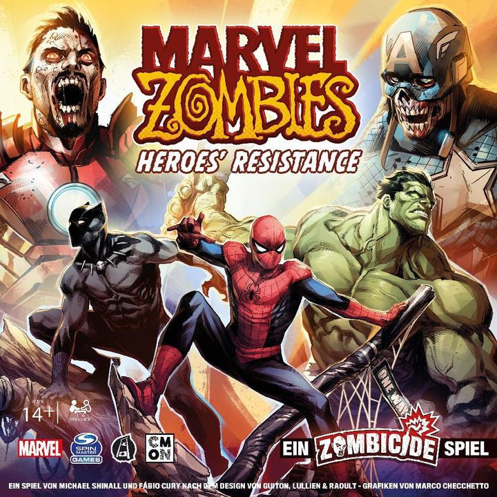 Immagine prodotto Cmon Marvel Zombies: Heroes' Resistance - A Zombicide Game, gioco da tavolo, per 1-4 giocatori, dai 14 (Tedesco)