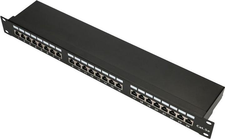 Actual product image Extralink CAT5E STP V2 | Patch panel | 24 port
