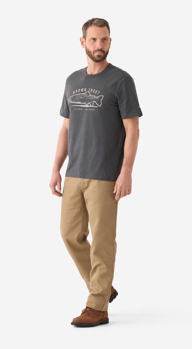 Actual product image Caperlan Angelshirt kurzarm Baumwolle Forelle (S)