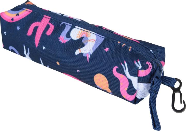 Actual product image Mountain Warehouse Bookworm Unicorn 15L Backpack & Pencil Case (15 l)