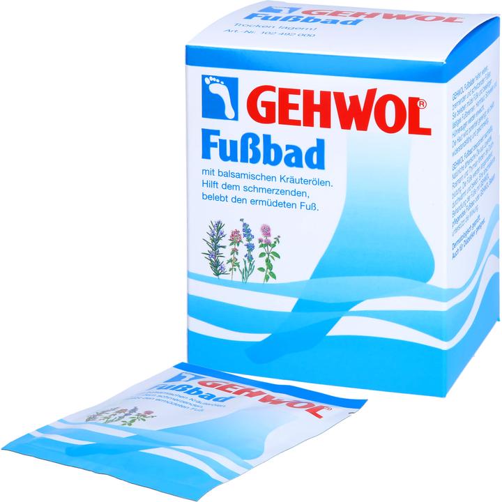 Image du produit Gehwol Bain de pieds 10 sachets de 20g (Bain de pieds, 607.75 ml)
