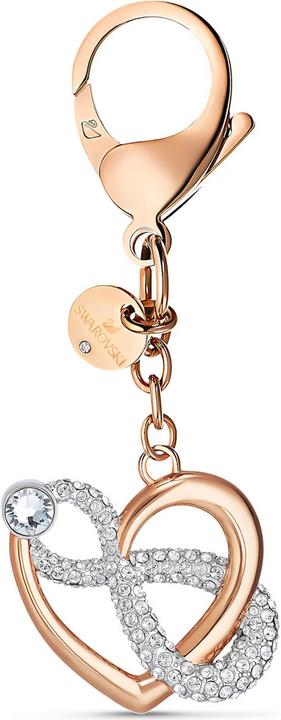Produktbild Swarovski Infinite Unendlichzeichen und Herz Schlüsselring